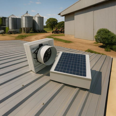 Exaustor Solar Sustentável Fotovoltaico - 3080 30W - comprar online