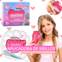 MÁQUINA APLICADORA DE BRILLO + PLANCHA DE PELO ¡DE REGALO!