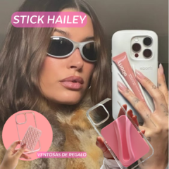 STICK FUNDA HAILEY BIEBER + VENTOSAS ADHESIVAS ¡DE REGALO!