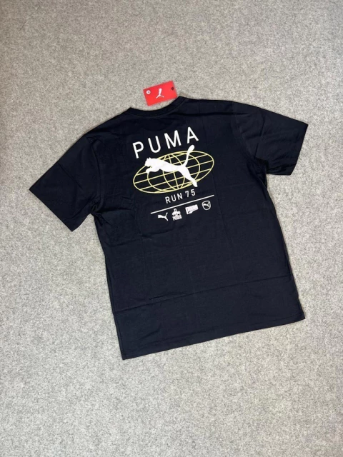 CAMISETA PREMIUM PMA RUN 75 BLACK