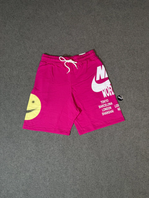 BERMUDA MOLETOM NK WORLDTOUR ROSA