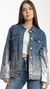 Chamarra Denim foil