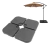 Base De Ombrelone Contra Peso Lateral 4 Peças 60 Litros PEX - comprar online