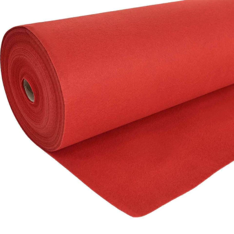 Carpete Vermelho para Eventos, Feiras, Shows, Casamentos, Formaturas, Festivais 2,00 x 15,00m (30m²) - comprar online