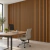 Painel Ripado para Área Externa em WPC Teca com Fundo Preto 290 x 19,6 x 2,5 cm PEX - loja online