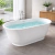 Banheira Freestanding Imersão Mônaco Branco 1,7m PEX