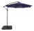 Ombrelone Articulado Guarda Sol De Praia Jardim Lateral 3 Metros Azul Base 60l PEX - comprar online