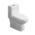 Vaso Sanitário Monobloco PEX Felix em cerâmica branca