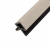 Acabamento Lateral Quina para Painel Ripado WPC Fendi Claro 290cm x 5cm x 5cm PEX