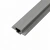 Faixa para Painel Ripado WPC Cinza 290 cm x 5,4 cm x 2,5 cm PEX