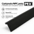 Cantoneira para Painel Ripado WPC Preto 290 cm × 5 cm × 5 cm PEX - comprar online