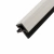 Acabamento Lateral Quina para Painel Ripado WPC Branco Off White 290 × 5 × 5 cm PEX