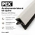 Acabamento Lateral Quina para Painel Ripado WPC Branco Off White 290 × 5 × 5 cm PEX - comprar online