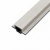 Faixa para Painel Ripado para Área Externa em WPC Branco Off White 290 × 5,4 × 2,5 cm PEX