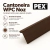 Cantoneira para Painel Ripado WPC Noz 290 cm × 5 cm × 5 cm PEX - comprar online