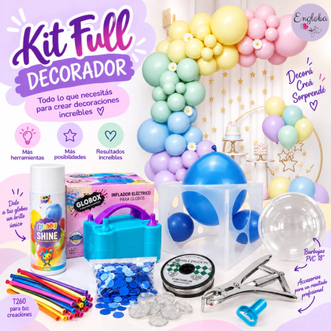 KIT DECORADOR - FULL