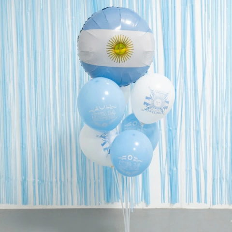 BASE PARA 7 GLOBOS ARGENTINA - COMPLETO