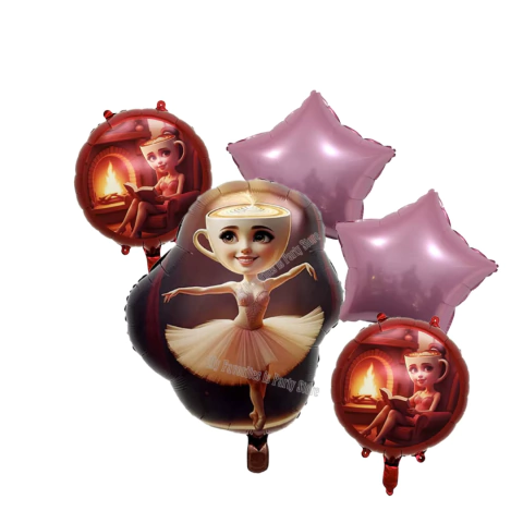 SET 5 PIEZAS BALLERINA CAPUCHINA - comprar online