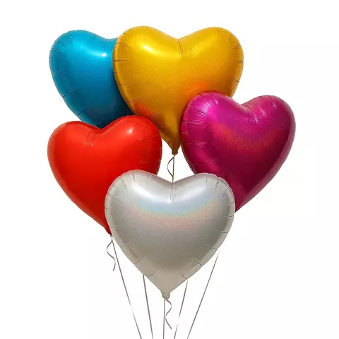 CORAZON 45 CM HOLOGRAFICO