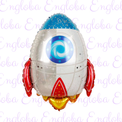 COHETE ESPACIAL 35 CM