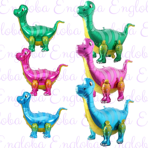 DINOSAURIO CUELLO LARGO 3D