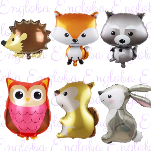 ANIMALES DEL BOSQUE 70 CM