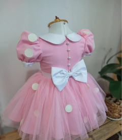 Vestido Minnie Rosa - SOB ENCOMENDA* na internet