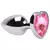 Plug Anal P Coração Metal 7 X 2,8Cm Sexy Import - loja online