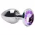 Plug Anal G metal Brilhante Sexy Import - loja online