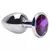 Plug Anal G metal Brilhante Sexy Import - comprar online