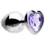Plug Anal Metal Coração M 8 X 3,4Cm Sexy Import - loja online