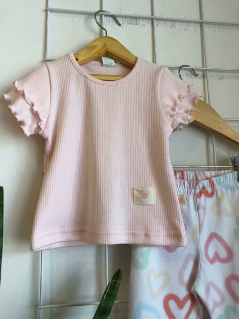 REMERA LISA VOLADO BEBA
