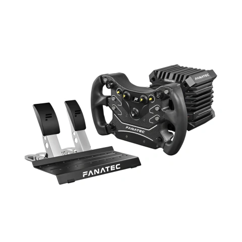 Volante Fanatec CSL DD Ready2Race GT3, Direct Drive 5 Nm, FullForce, QR2, com Pedais, PC e Xbox, Preto - R2R_CSL_DD_QR2_GT3_5NM_EU