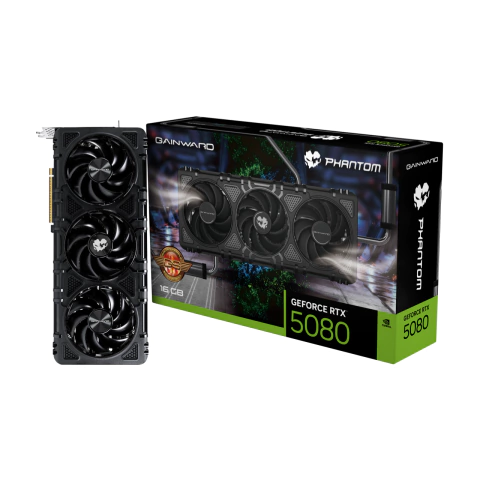 Placa de Vídeo GeForce RTX 5080 Phantom GS (NE75080T19T2-GB2030P) - Compre agora na Livestore Online: https://www.livestoreonline.com.br/ com frete grátis para Sul, Sudeste e Brasília!