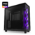 Gabinete Gamer NZXT H6 Flow RGB, Preto, Mid-Tower Aquário em Vidro Temperado, ATX, m-ATX, Mini-ITX, 3x Fans RGB Incluídas - CC-H61FB-R1