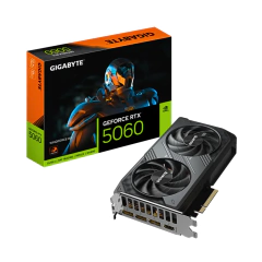 Livestore Online Placa de Vídeo GeForce RTX 5060 Windforce Gigabyte, 8GB GDDR7, 128-bit, DLSS 4, Ray Tracing, Reflex 2, Studio - GV-N5060WF2-8GD image