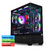 PC Gamer Intel Super IV com Intel i5 12400F, 32GB DDR4, SSD 1TB NVMe, fonte 700W Reais com certificação 80 Plus e GeForce RTX 4060Ti 8GB em um gabinete iluminado. Compre na Livestore.