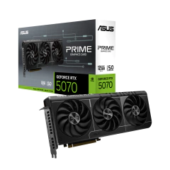 Livestore Online Placa de Vídeo GeForce RTX 5070 Prime Asus, 12GB GDDR7, 192-bit, DLSS 4, Reflex 2, Full Ray Tracing, IA, PCIe 5.0, HDMI, DP - 90YV0M11-M0AA00 image
