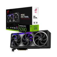 Livestore Online Placa de Vídeo GeForce RTX 5090 OC Asus ROG Astral Gaming, 32GB GDDR7, 512-bit, DLSS 4, Reflex 2, Full Ray Tracing, IA, PCIe 5.0, HDMI 2.1, DP 2.1 - 90YV0LW0-M0NA00 image