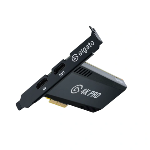 Placa de Captura Elgato 4K Pro, HDMI 2.1, Passthrough 8K60 e 4K144, Gravação 4K60, PCIe 4.0 x4, Windows - 10GBK9901