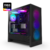 Gabinete Gamer NZXT H5 Flow RGB, Preto, Mid-Tower, Lateral em Vidro Temperado, ATX, m-ATX, Mini-ITX, e-ATX, 4x Fans Incluídas - CC-H52FB-R1