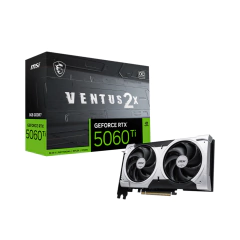 Livestore Online Placa de Vídeo GeForce RTX 5060 Ti Ventus 2X OC Plus MSI, 8GB GDDR7, 128-bit, DLSS 4, Ray Tracing, Reflex 2, Studio - 912-V536-024 image