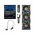 Fan para Gabinete Lian Li Uni Fan SL Wireless LCD 120, Reverse Blade, Preto, RGB, 120mm, Kit com 3 Und - 12RSLLCD1W3B