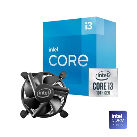 Processador Intel Core i3-10105, 3.7GHz (4.3GHz Turbo), Cache 6MB, 4 Núcleos, 8 Threads, LGA 1700 - BX8070110105 - Compre agora na Livestore Online: https://www.livestoreonline.com.br/ com frete grátis para Sul e Sudeste!