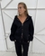 HOODIE ZIP - NEGRO