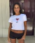 BABY TEE CUP - BLANCO