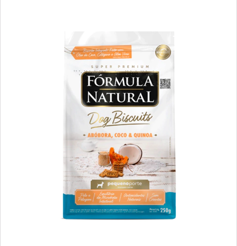 FORMULA NATURAL DOG BISCUITS PP ABOBOR 250G