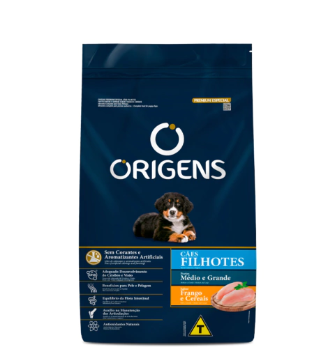 ORIGENS CAO FILH MED/GRAND 15KG