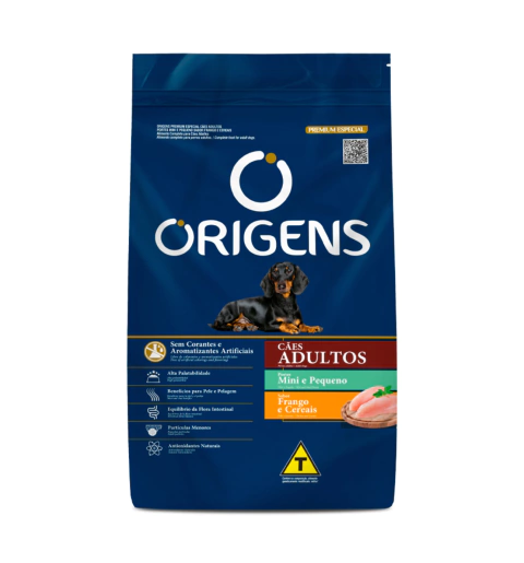 ORIGENS CAO PEQP FRAN/CER 15KG