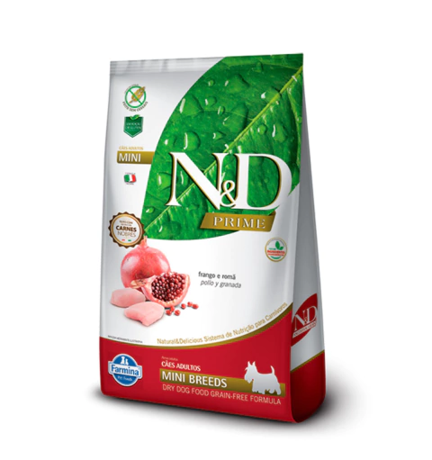 N&D PRIME CANINE ADULTO FRANGO MINI 2,5 KG